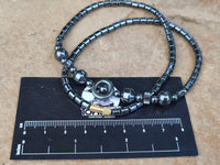 Polished Hematite Mixed Bead Choker - Sold Per Item - From Southern Africa