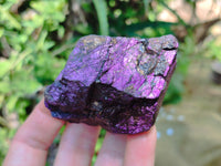 Natural Metallic Purpurite Cobbed Specimens x 12 From Erongo, Namibia