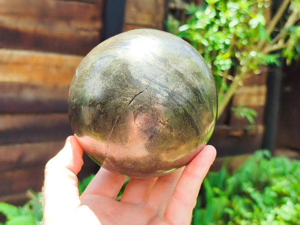 Polished Pharaoh Stone Sphere x 1 From Zimbabwe