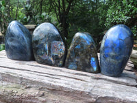 Polished Labradorite Spheres x 4 From Tulear, Madagascar