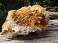 Natural Limonite Quartz Geodes x 2 From Solwezi, Zambia