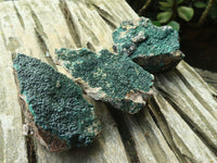 Natural Botryoidal Malachite Specimens x 6 From Congo