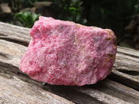 Natural Rhodonite Cobbed Specimens x 12 From Zimbabwe