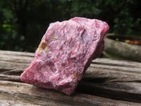 Natural Rhodonite Cobbed Specimens x 12 From Zimbabwe