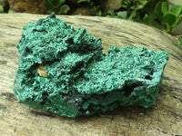 Natural Silky Malachite Specimens x 2 From Kasompe, Congo