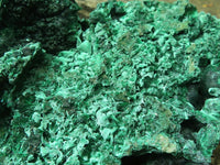 Natural Silky Malachite Specimens x 2 From Kasompe, Congo