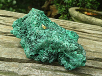 Natural Silky Malachite Specimens x 2 From Kasompe, Congo