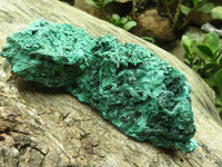 Natural Silky Malachite Specimens x 2 From Kasompe, Congo