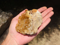 Natural Limonite Quartz Clusters x 4 From Solwezi, Zambia