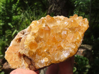 Natural Limonite Quartz Clusters x 4 From Solwezi, Zambia