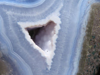 Polished Blue Lace Agate Standing Free Form x 1 From Malawi