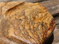 Polished Picture Stone Jasper Ashtrays x 2 From Namibia