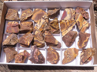 Natural Nguni Jasper Cobbed Specimens x 24 From Prieska, South Africa