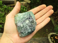 Natural Watermelon Fluorite Cobbed Specimens x 12 From Uis, Namibia