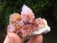 Natural Amethyst Spirit Quartz Clusters x 7 From Boekenhouthoek, South Africa