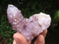 Natural Amethyst Spirit Quartz Clusters x 7 From Boekenhouthoek, South Africa