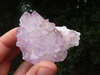 Natural Amethyst Spirit Quartz Clusters x 7 From Boekenhouthoek, South Africa