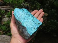 Natural Silica Chrysocolla Specimens x 2 From Kulukuluku, Congo