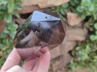 Polished Smokey Quartz Crystals x 2 From Madagascar