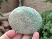 Polished Amazonite Standing Free Forms x 12 From Madagascar