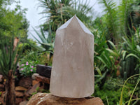 Polished Smokey Quartz Crystals x 2 From Madagascar