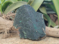 Natural Libethenite Crystals On Dolomite Matrix Specimen x 1 From Shituru, Congo