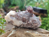 Natural Red Hematoid Quartz Clusters x 6 From Karoi, Zimbabwe