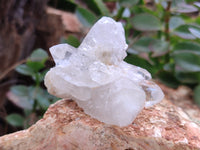 Natural Quartz Clusters x 8 From Mpika, Zambia