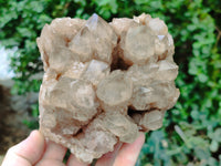 Natural Smokey Phantom Quartz Cluster x 1 From Luena, Congo