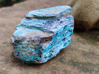 Natural Drusy Coated Chrysocolla Specimens x 7 From Likasi, Congo