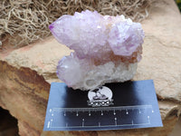 Natural Amethyst Spirit Quartz Clusters x 6 From Boekenhouthoek, South Africa