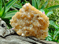 Natural Limonite Quartz Clusters x 2 From Solwezi, Zambia