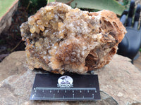 Natural Limonite Quartz Clusters x 2 From Solwezi, Zambia