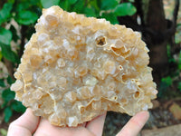 Natural Limonite Quartz Clusters x 2 From Solwezi, Zambia