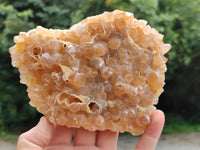 Natural Limonite Quartz Clusters x 2 From Solwezi, Zambia