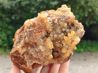 Natural Limonite Quartz Clusters x 2 From Solwezi, Zambia