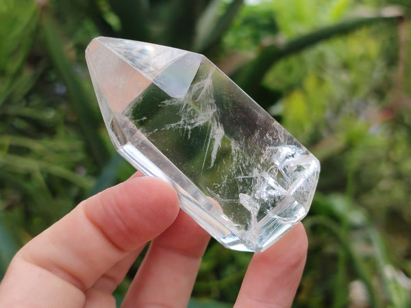 Polished Clear Quartz Points x 6 From Madagascar