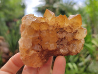 Natural Limonite Quartz Clusters x 12 From Solwezi, Zambia