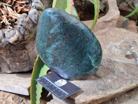 Polished Fuchsite Standing Free Form x 1 From Madagascar