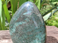 Polished Fuchsite Standing Free Form x 1 From Madagascar