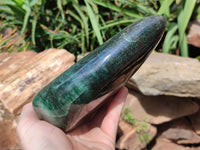 Polished Fuchsite Standing Free Form x 1 From Madagascar