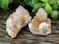 Natural Amethyst Spirit Quartz Clusters x 12 From Boekenhouthoek, South Africa