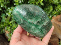 Polished Fuchsite Standing Free Forms x 2 From Madagascar