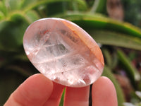 Polished Hematoid Quartz Palm Stones x 20 From Madagascar