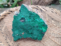 Natural Botryoidal Malachite Specimens x 2 From Tenke Fungurume, Congo