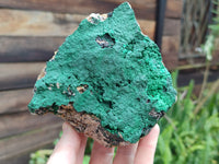 Natural Botryoidal Malachite Specimens x 2 From Tenke Fungurume, Congo