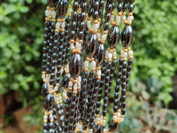 Polished Hematite and Freshwater Pearl Beaded Necklace - Sold Per Item - From Southern Africa