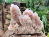 Natural Amethyst Spirit Quartz Clusters x 2 From Boekenhouthoek, South Africa