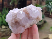 Natural Amethyst Spirit Quartz Clusters x 4 From Boekenhouthoek, South Africa