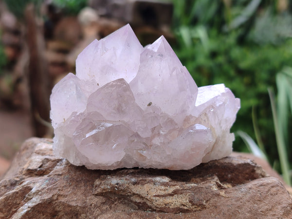 Natural Amethyst Spirit Quartz Clusters x 4 From Boekenhouthoek, South Africa